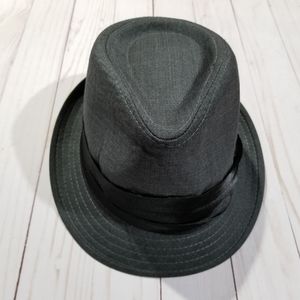 Kenny K Grey Fedora Hat Size XS